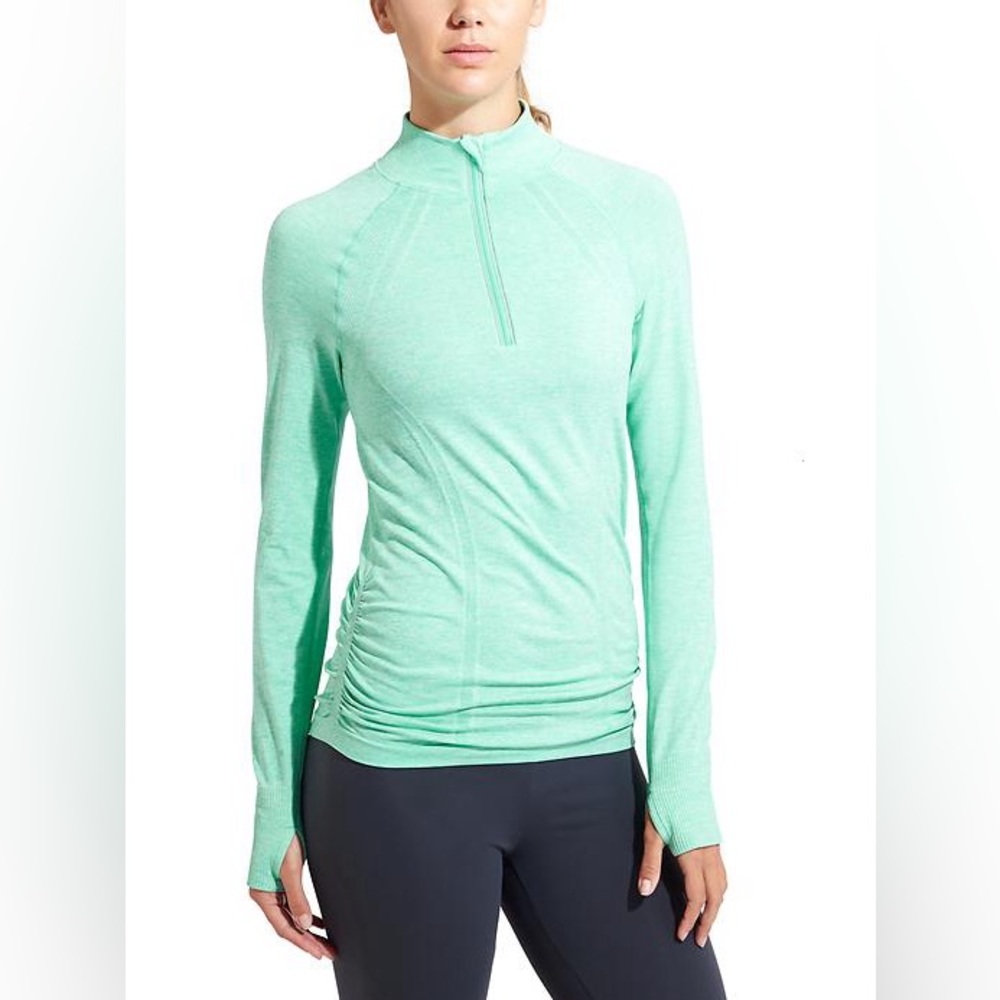 Athleta Fastest Track Half Zip